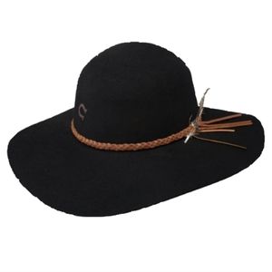 Charlie 1 Horse Black Wanderlust Hat